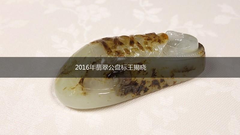 2016年翡翠公盘标王揭晓,第1张
