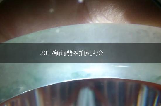 2017缅甸翡翠拍卖大会,第1张