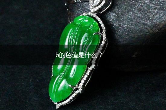 b的色值是什么？,第1张