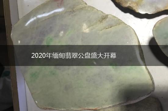 2020年缅甸翡翠公盘盛大开幕,第1张