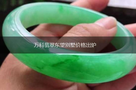 万科翡翠东望别墅价格出炉,第1张