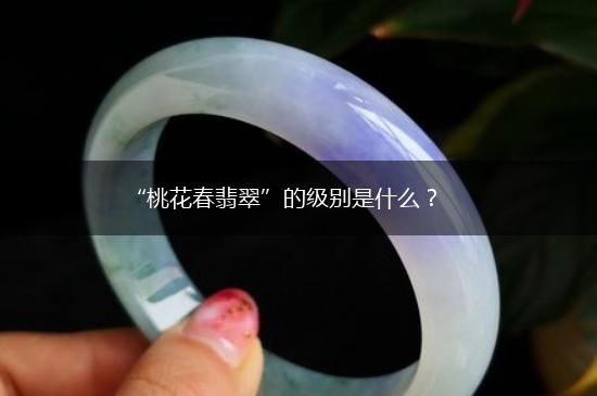 “桃花春翡翠”的级别是什么？,第1张