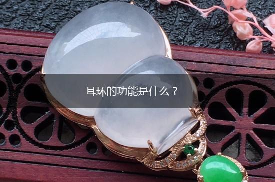 耳环的功能是什么？,第1张