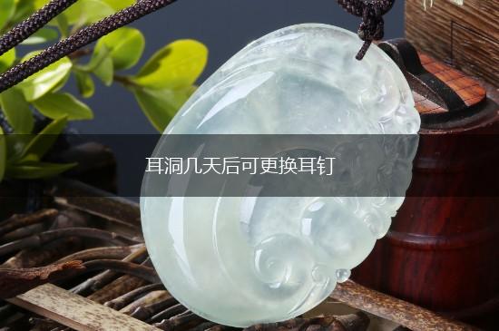 耳洞几天后可更换耳钉,第1张