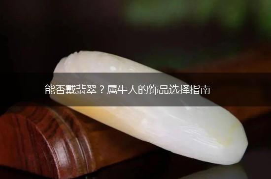 能否戴翡翠？属牛人的饰品选择指南,第1张