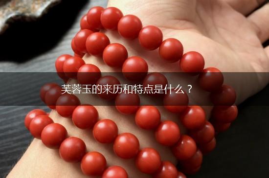 芙蓉玉的来历和特点是什么？,第1张