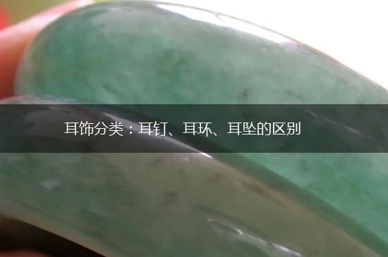 耳饰分类：耳钉、耳环、耳坠的区别,第1张