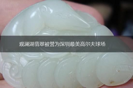 观澜湖翡翠被誉为深圳最美高尔夫球场,第1张