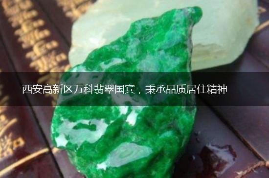 西安高新区万科翡翠国宾，秉承品质居住精神,第1张