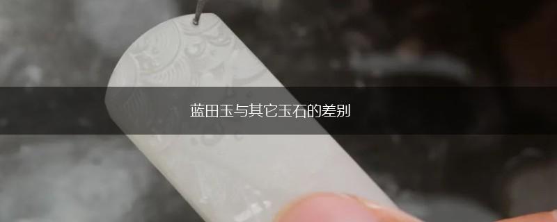蓝田玉与其它玉石的差别,第1张