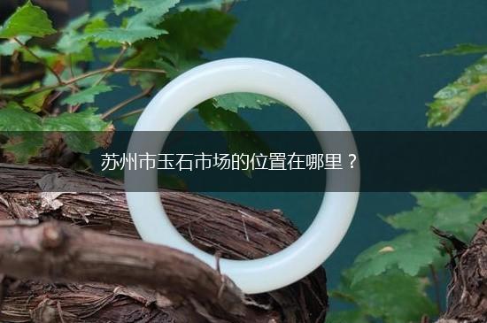 苏州市玉石市场的位置在哪里？,第1张