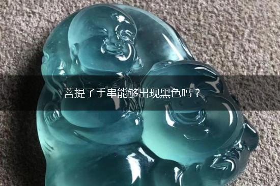 菩提子手串能够出现黑色吗？,第1张