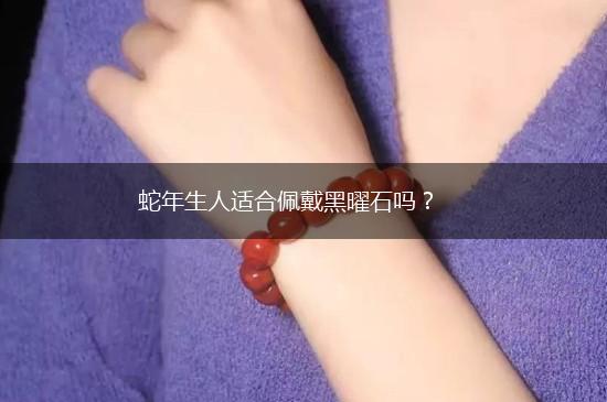 蛇年生人适合佩戴黑曜石吗？,第1张