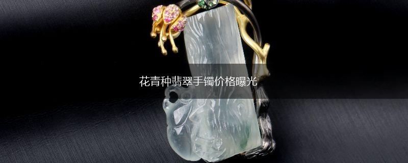 花青种翡翠手镯价格曝光,第1张