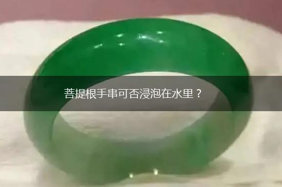 菩提根手串可否浸泡在水里？,第1张