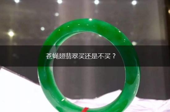 苍蝇翅翡翠买还是不买？,第1张