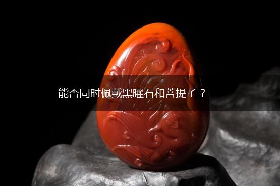 能否同时佩戴黑曜石和菩提子？,第1张