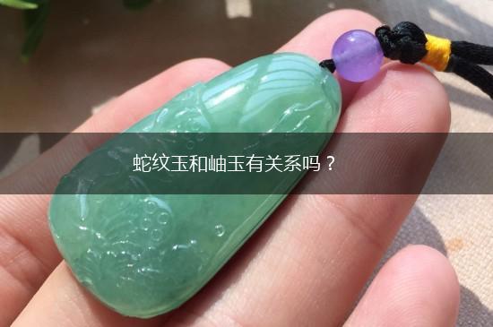 蛇纹玉和岫玉有关系吗？,第1张