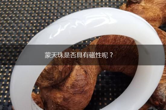 蒙天珠是否具有磁性呢？,第1张
