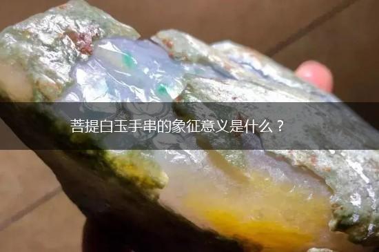菩提白玉手串的象征意义是什么？,第1张